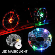 Load image into Gallery viewer, Multi-color Bike Wheel Hub Light